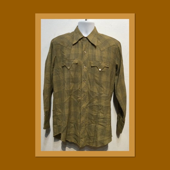 Vintage 1940s/50s Tem-Tex western shirt