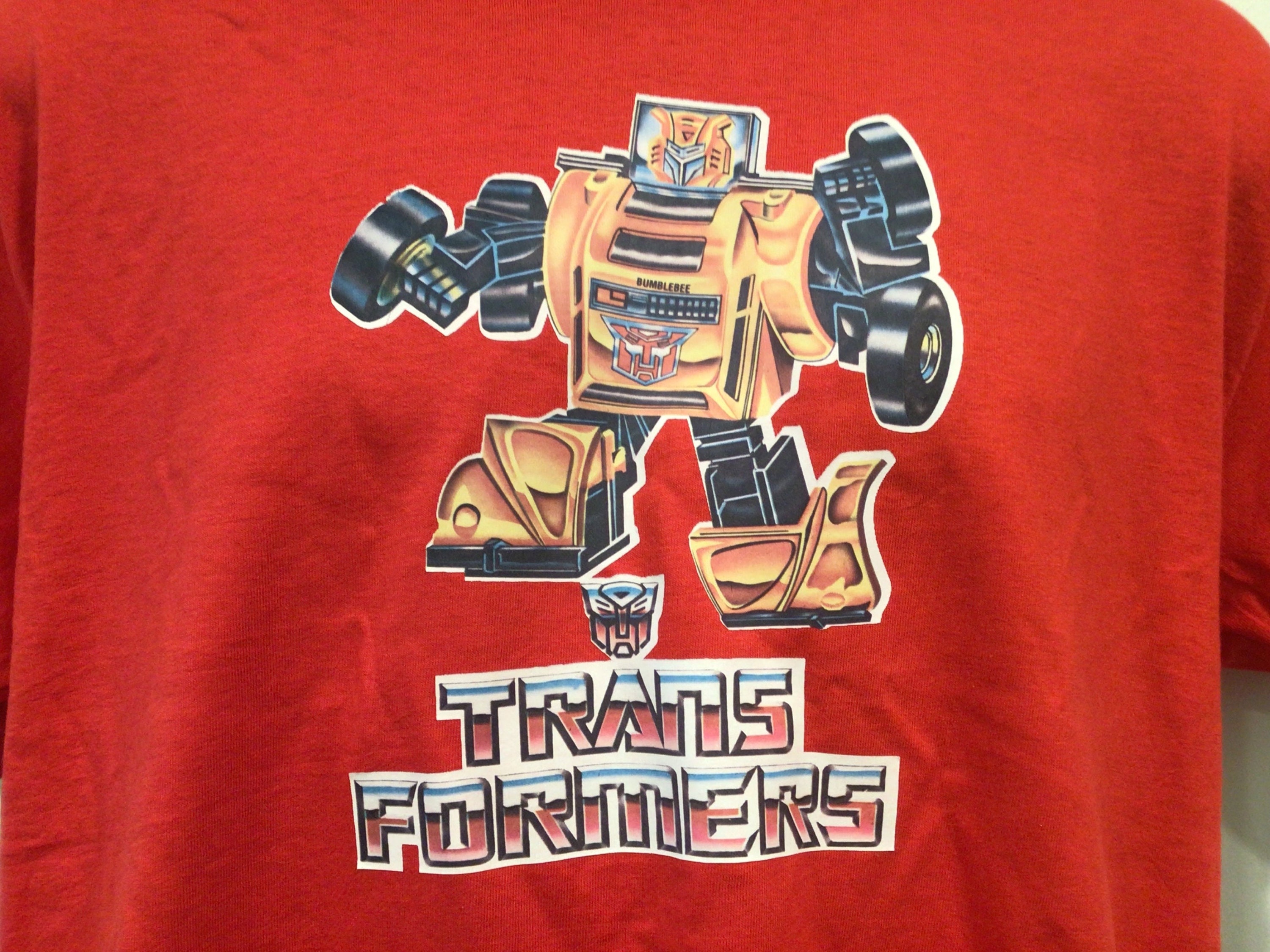 Tシャツ・カットソー Never Retro Collar T (3color) Vintage Original Unworn 1980s Transformers Dc Tee, Size L