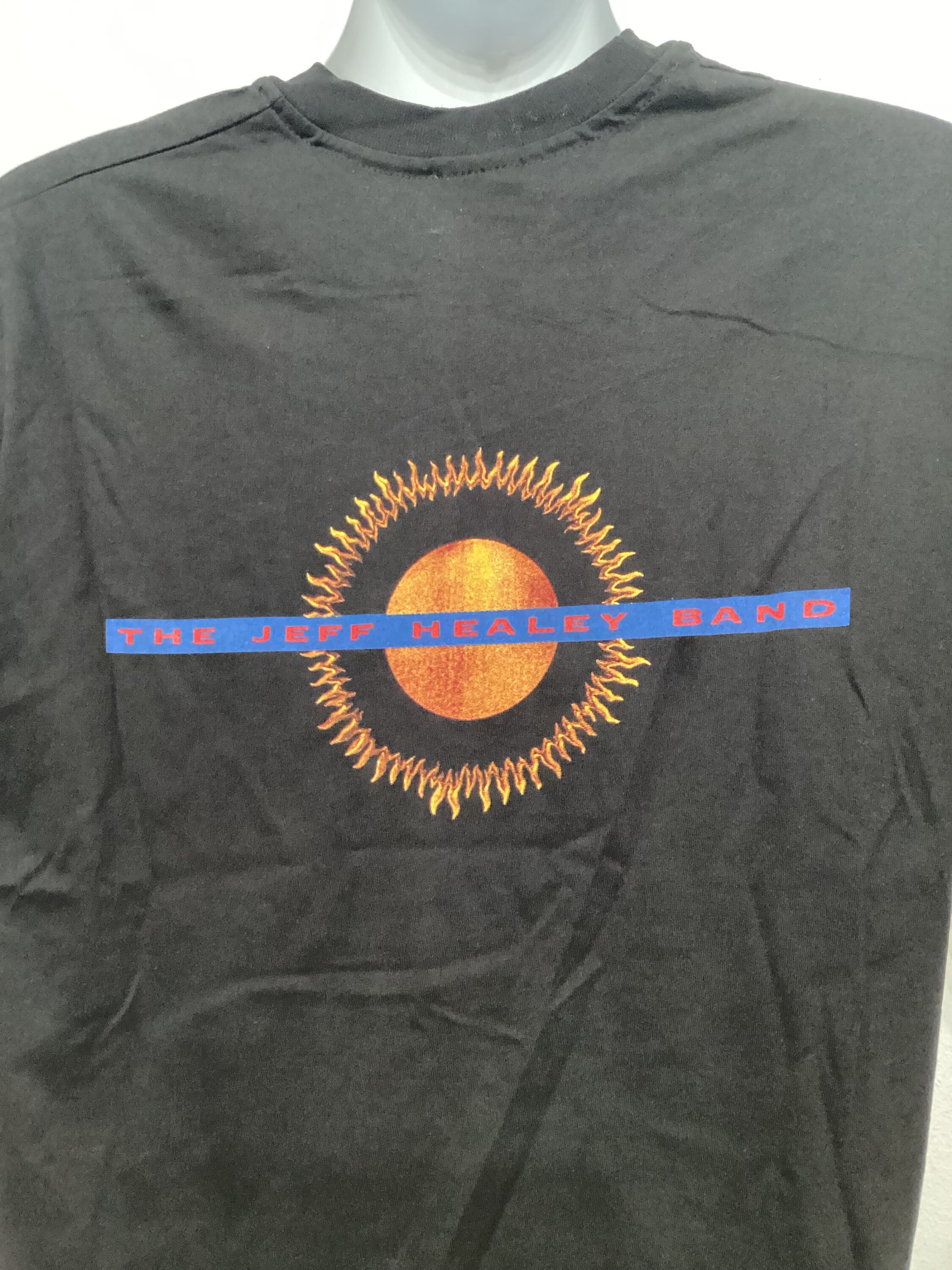 ヴィンテージコットンロックTシャツ「ジェフ・ヒーリー・バンド 