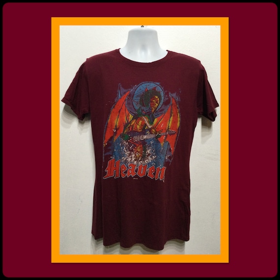 Vintage Printed Rock T-shirt- 