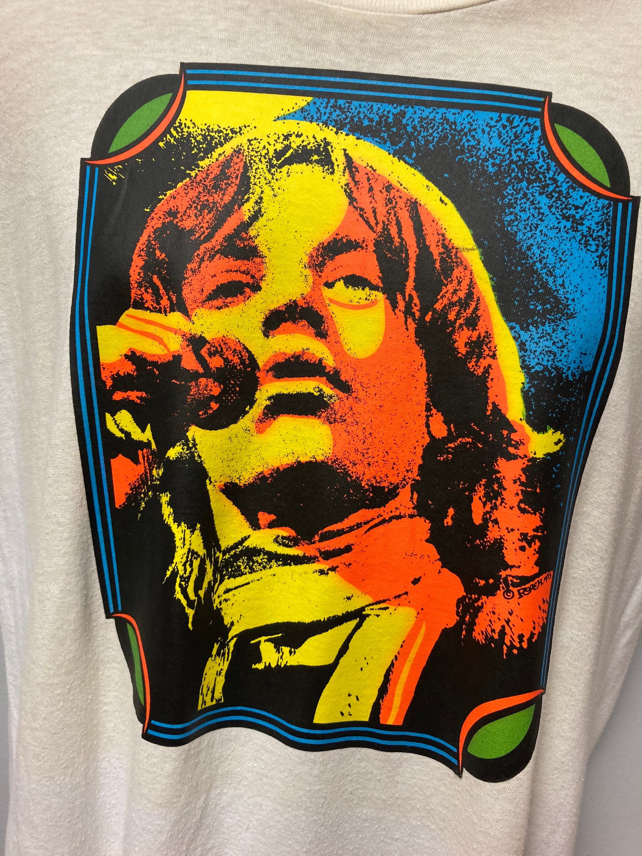 MUSIC TEE - ▪️70‘s【MICK JAGGER】 VINTAGE TEE Vintage Rare 70s Mick Jagger Rolling Stones Ringer Tee