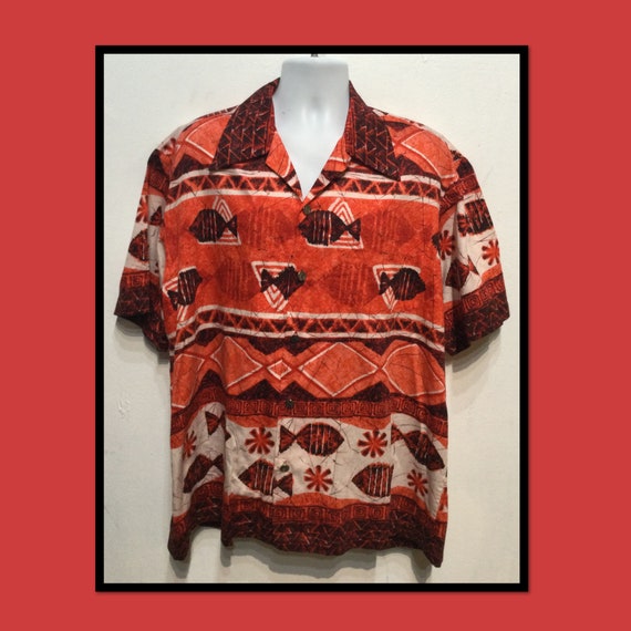 1960s hawaiian shirt