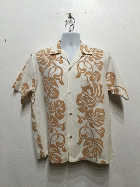 Vintage 1950s boarder print Hawaiian shirt by McI… - image 10