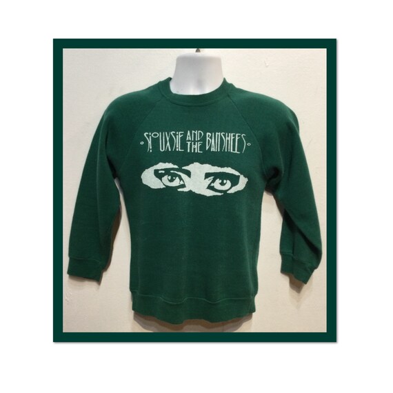 Vintage printed rock sweatshirt "Siouxsie and the