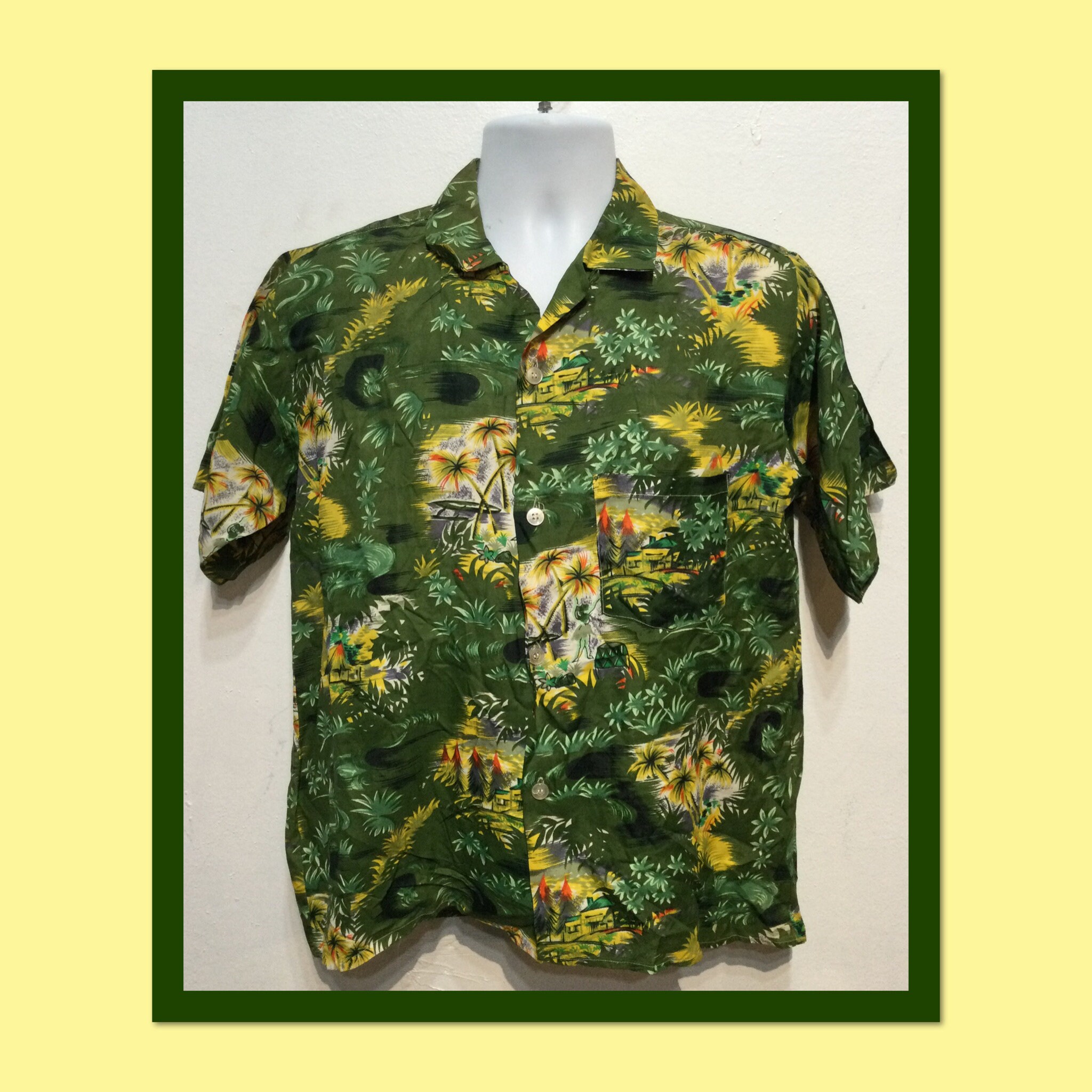 1950s Hawaiian Shirt - Etsy