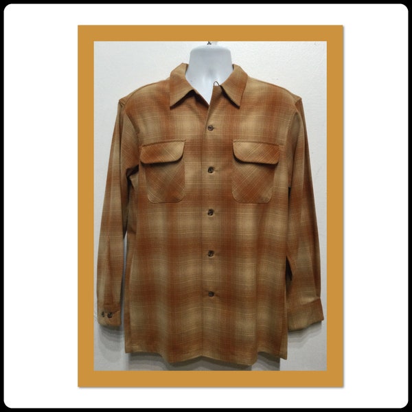 77 New Pendleton Men's Board Shirt.