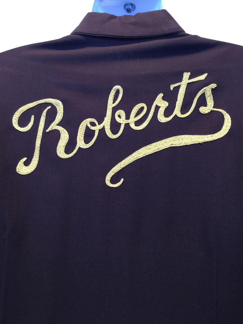 Vintage 1940s50s bowling shirt
