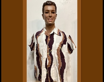 Vintage 1950's Surfriders Hawaiian Shirt Labeled Size L Aloha - Etsy