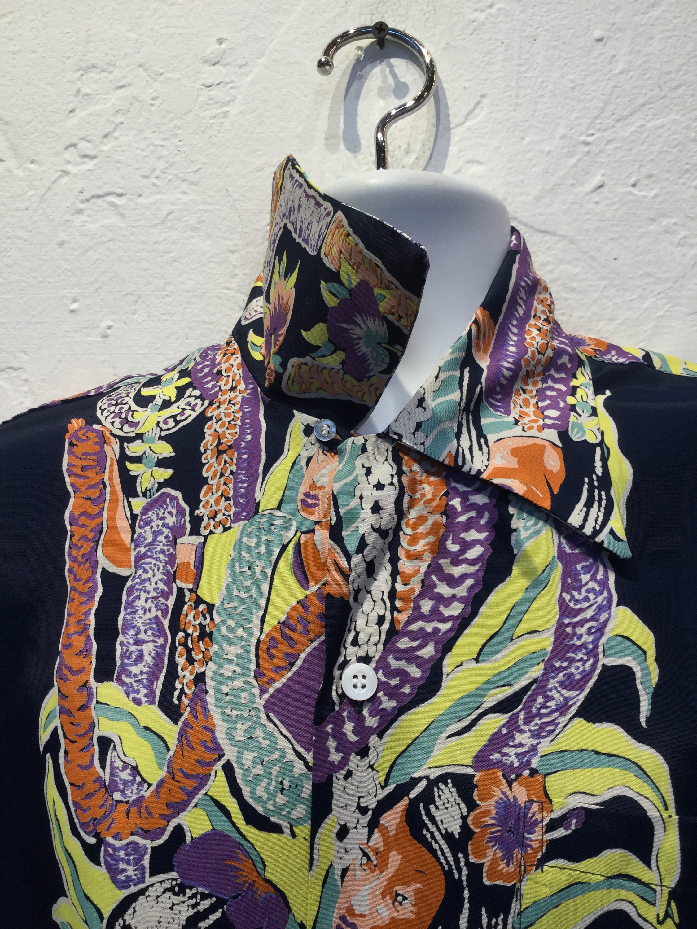 HS327 1940's Vintage Reproduction Hawaiian Shirt by Kona Bay. - Etsy