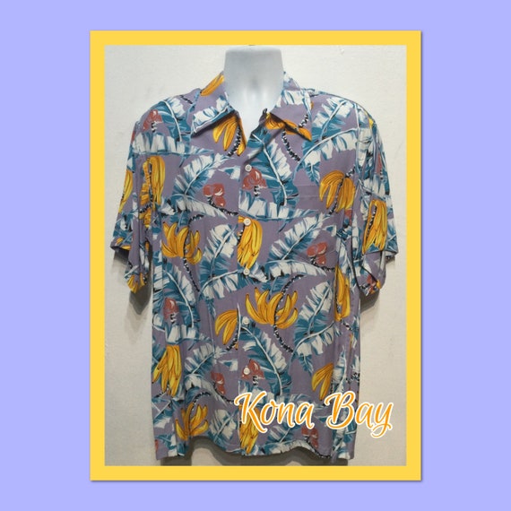 1940s vintage reproduction by “Kona Bay” rayon Ha… - image 1