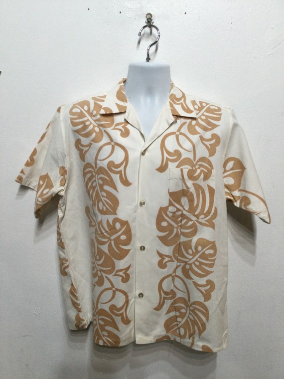 Vintage 1950s boarder print Hawaiian shirt by McI… - image 6