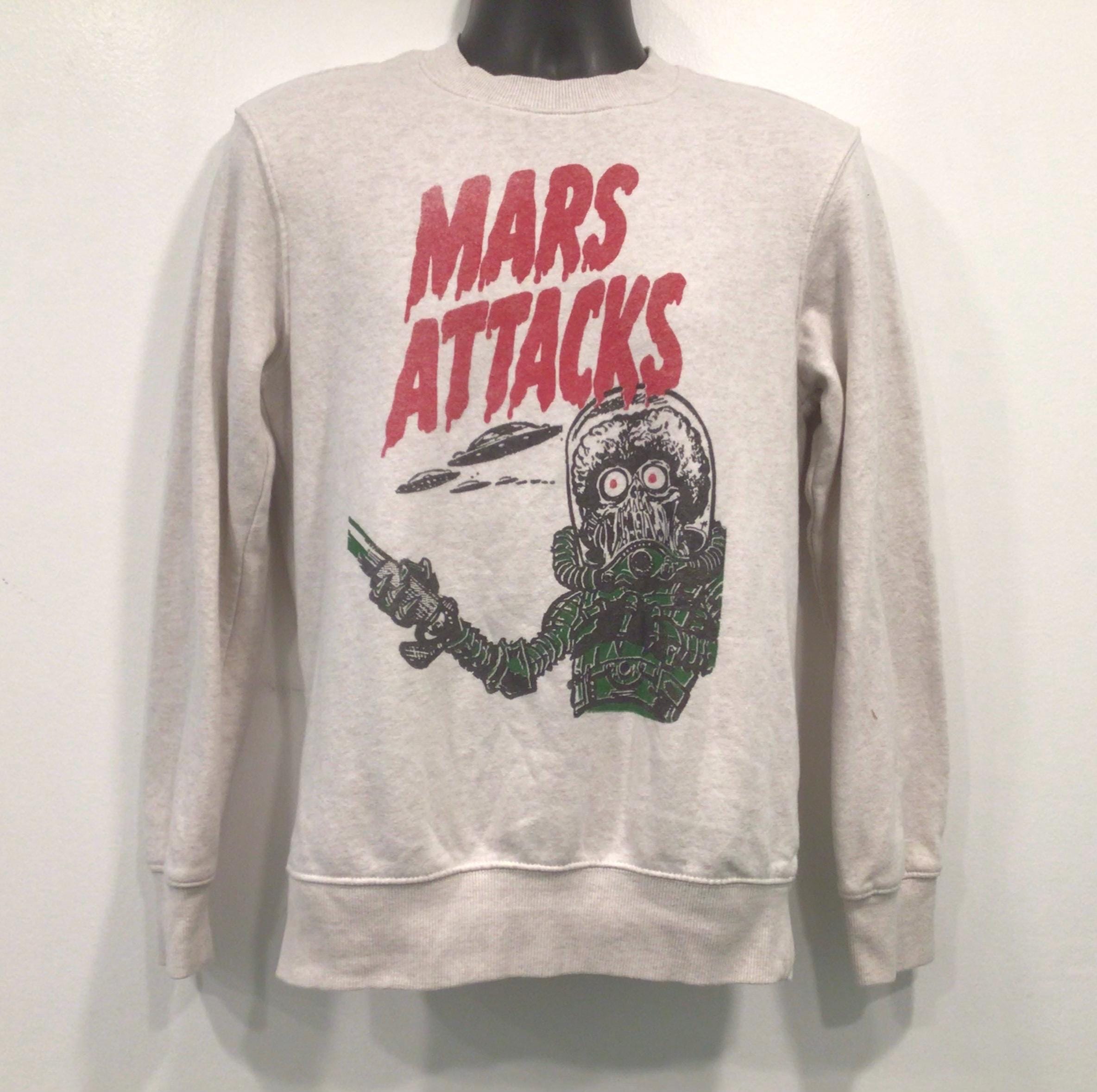 ヴィンテージプリント マーズ・アタックTシャツ、サイズM…j812 - Etsy 日本