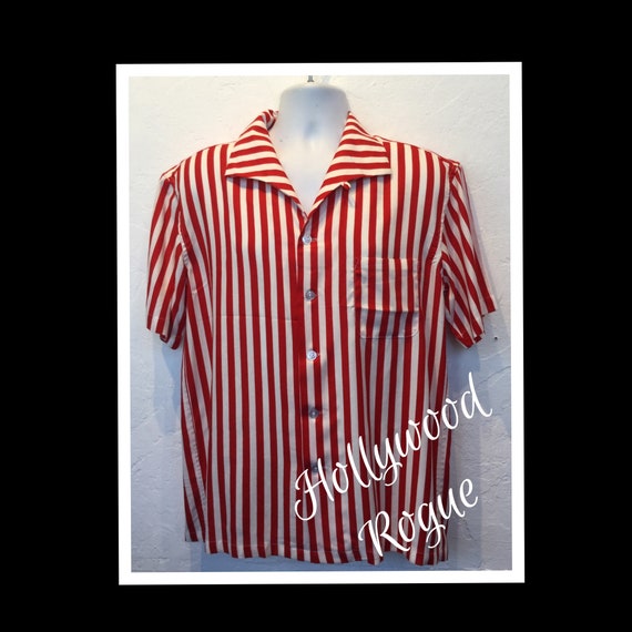 Vintage 1950s Candy Stripe Hollywood 