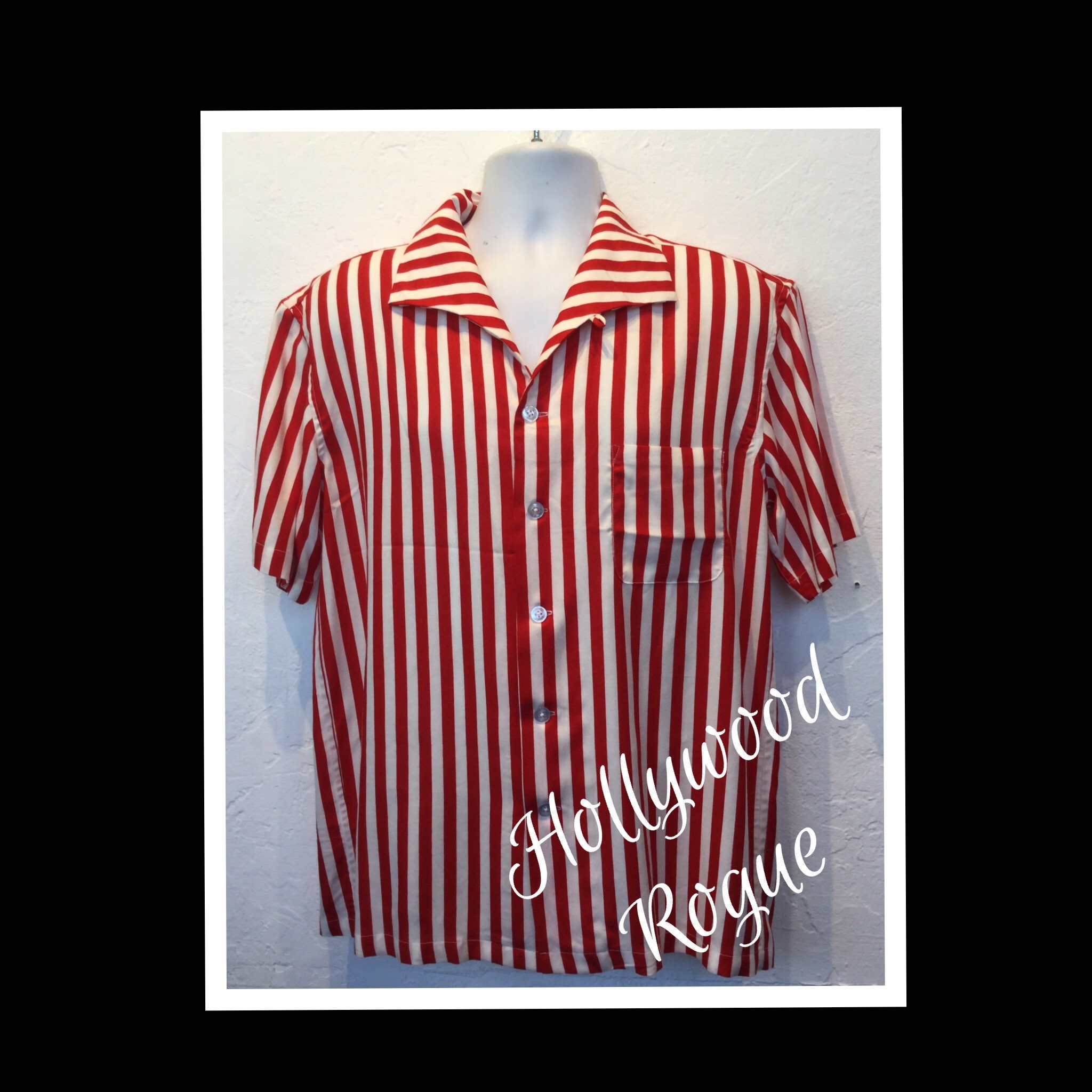 Vintage 1950s Candy Stripe Hollywood Rogue 