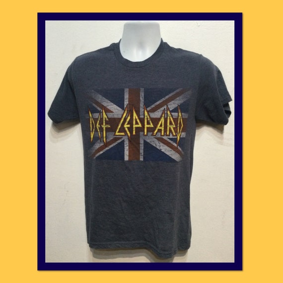 Vintage printed rock T-shirt "Def Leppard"