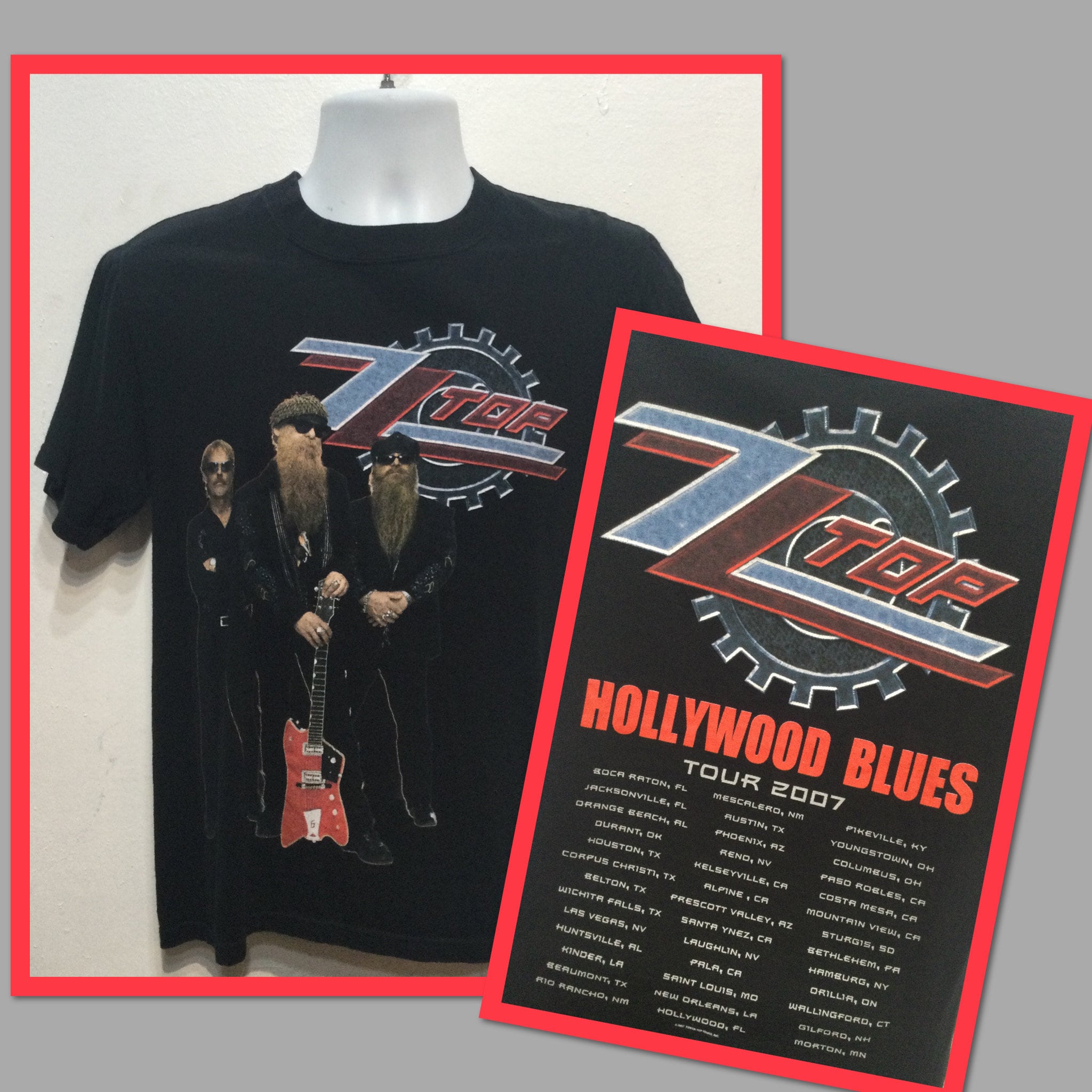Vintage Printed Rock T-shirt 
