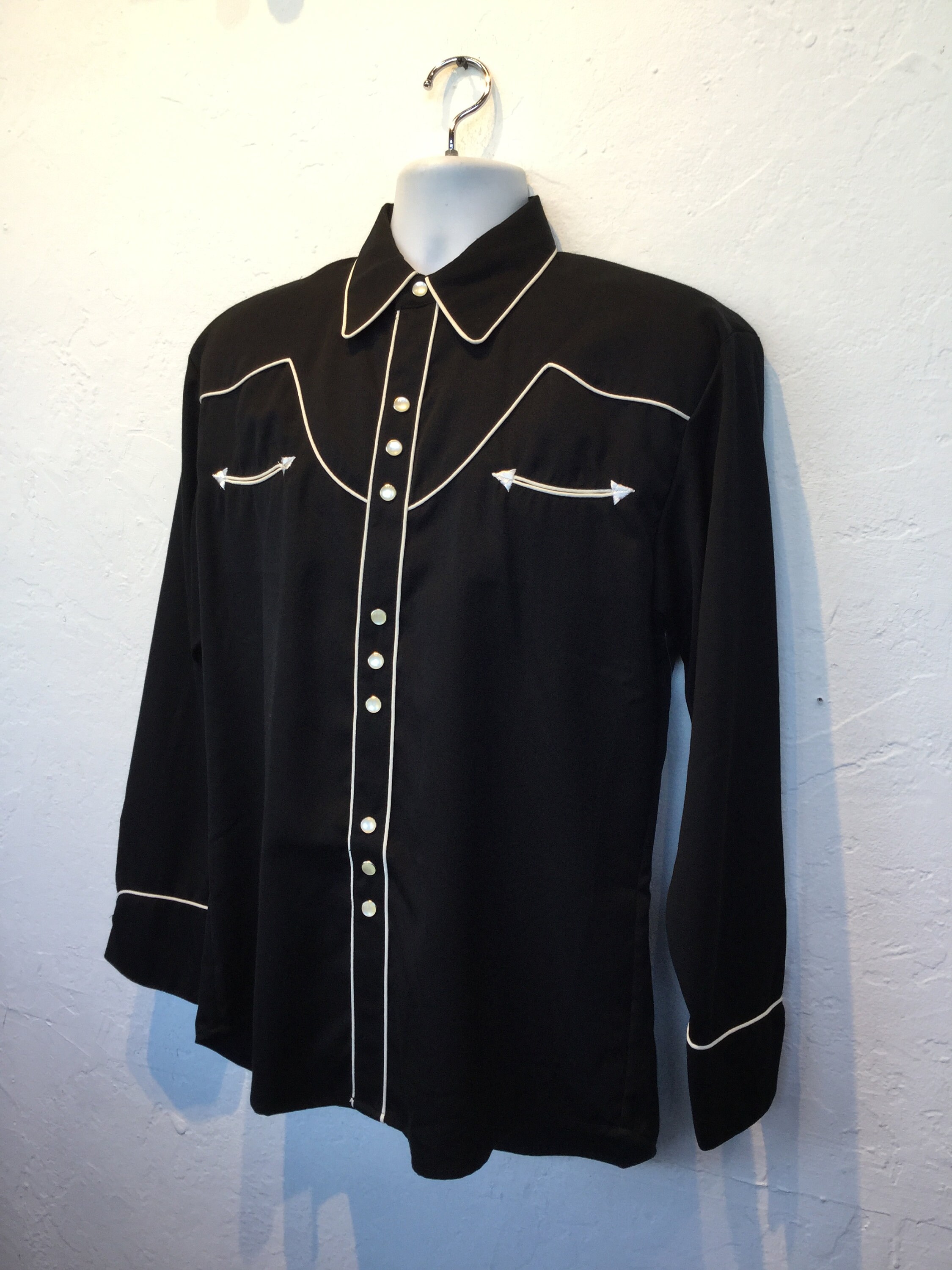 25ssMAATEE&SONS新品WESTERN RAYON WS017 Vintage Reproduction Rayon Western Shirt. - Etsy