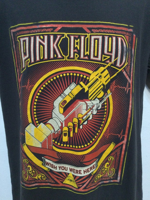 Vintage printed rock T-shirt "Pink Floyd"  Size m… - image 4