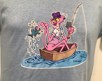 vintage【The Pink Panther】 80's スウェット 80s Vintage ピンクパンサー オフィシャル スウェット