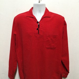 Vintage 1950s flannel gaucho shirt image 8