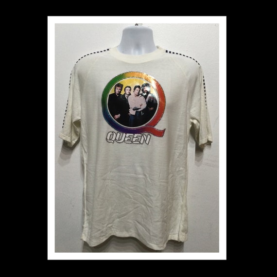 Vintage 1980s Queen decal T-shirt. Size Large
