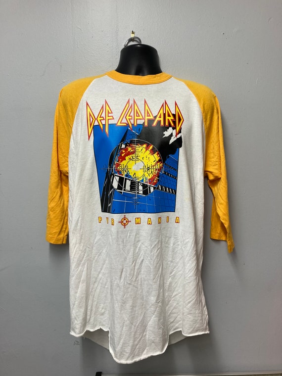 Vintage 1980's Original Def Leppard Band Tee E5 - Etsy Vintage 1980's Original Def Leppard Band Tee E5 - Etsy