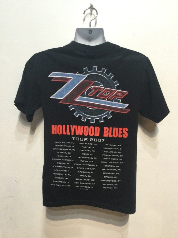 Vintage printed rock T-shirt "ZZ Top- Hollywood B… - image 4