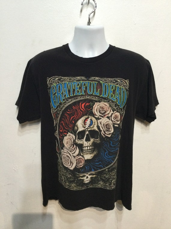 Vintage printed rock T-shirt - "Grateful Dead"  S… - image 5