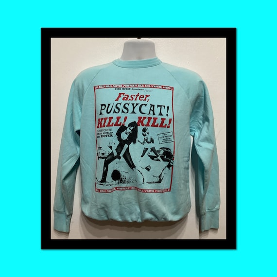 Vintage printed novelty sweatshirt- The cult movi… - image 1