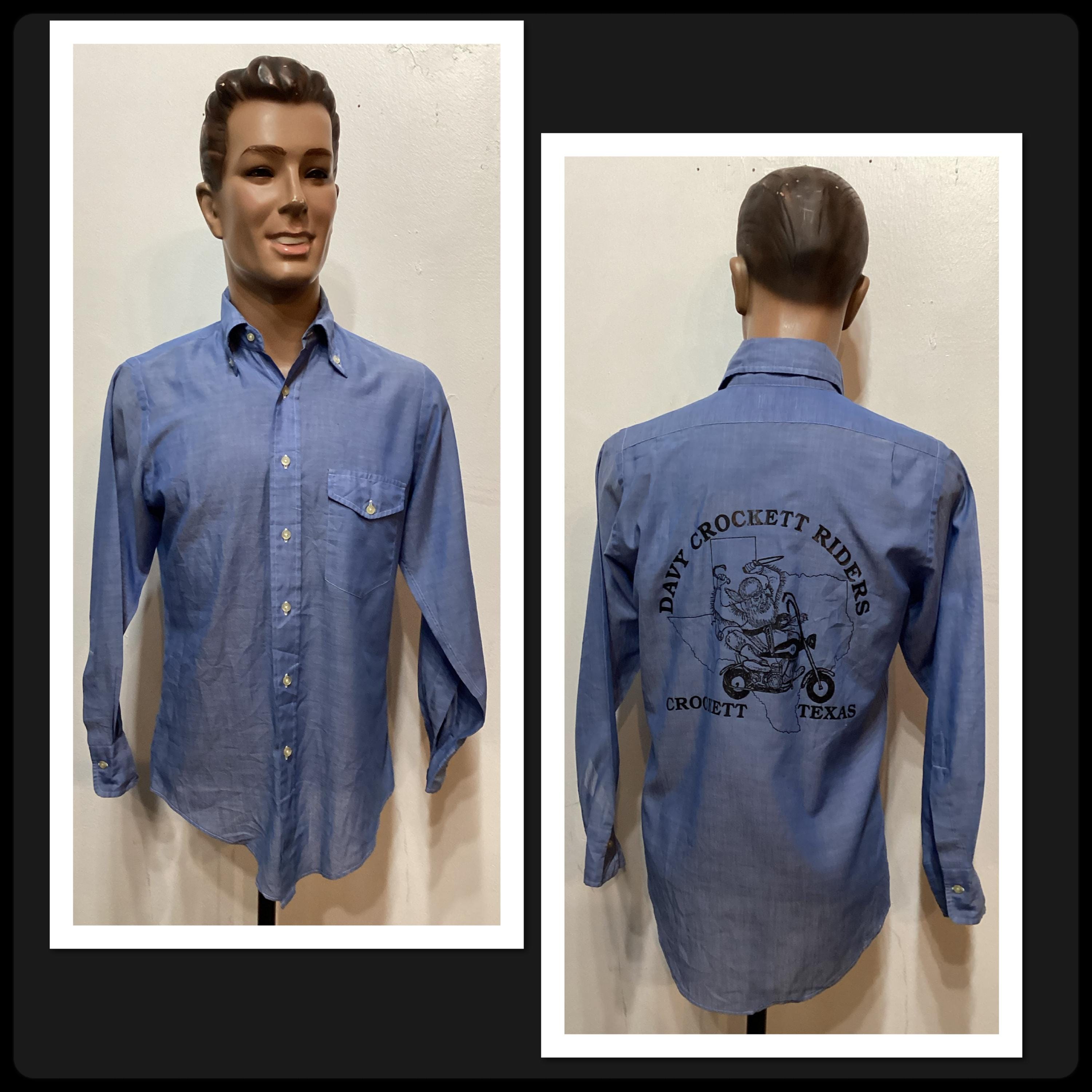 60s Chambray Shirt - Etsy