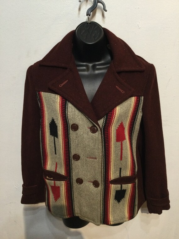 Vintage 1930s "RARE" southwest Chimayo jacket - image 6