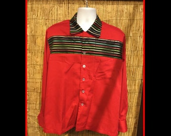 vintage 50s CAMPUS ルレックス レッドロカビリーシャツ希少 imgrc0111093937.jpg