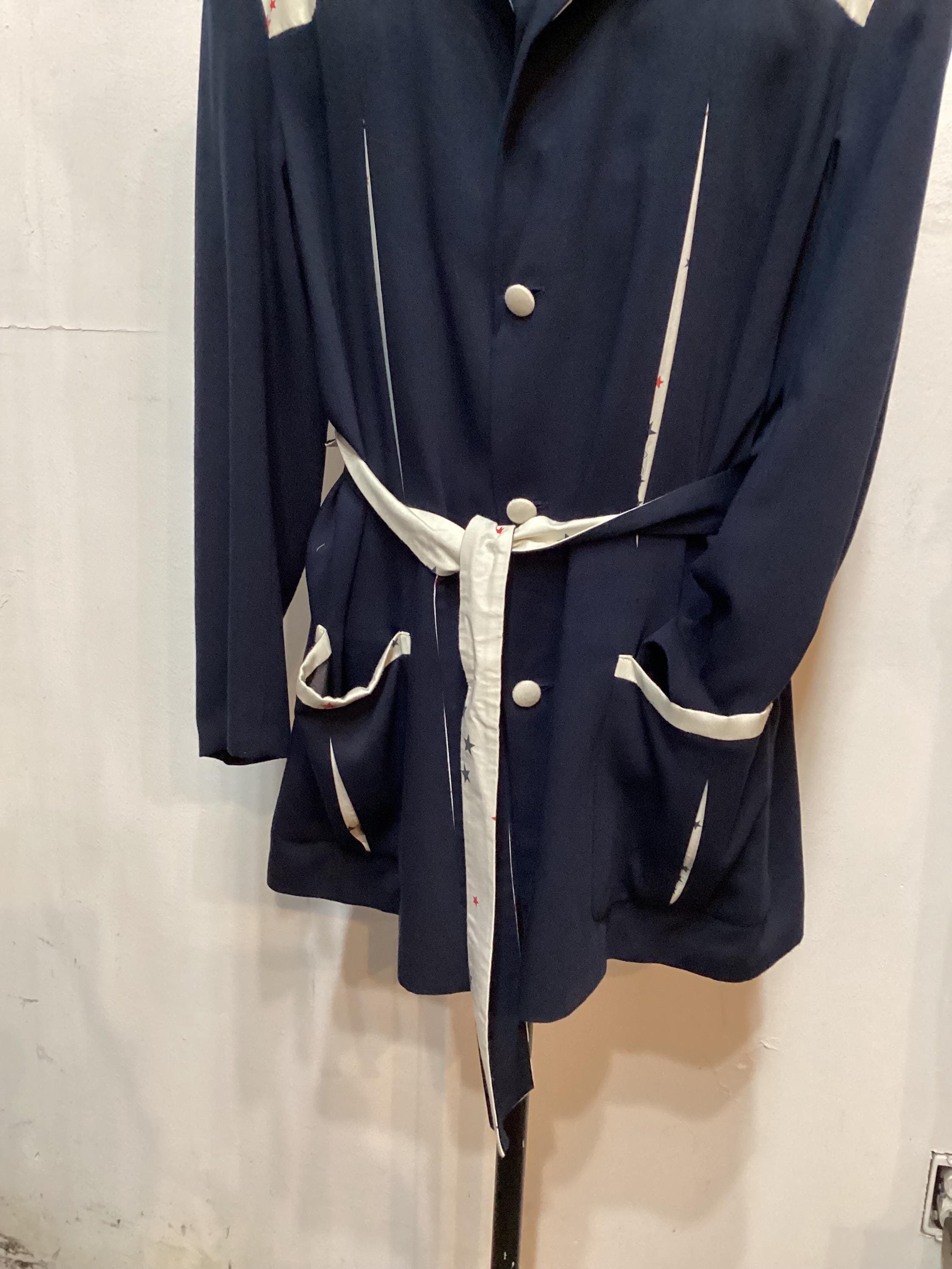 MV067 1950's Vintage Reproduction Two Tone Belted Custom Hollywood