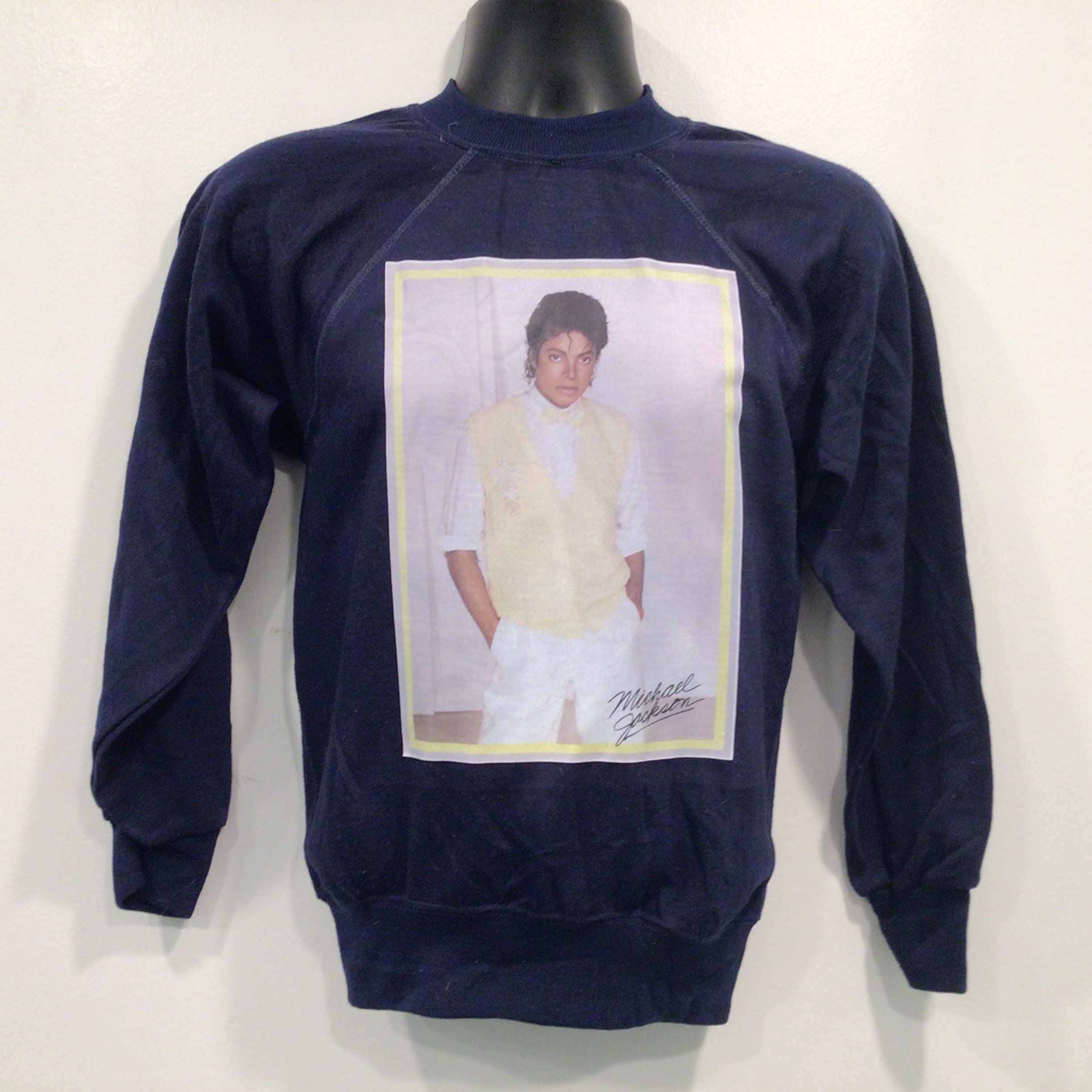 Vintage Original 1980s Michel Jackson Dc Sweat, Size S…j205 - Etsy