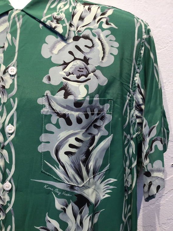 Vintage 40s 50s Rayon Hawaiian Shirt Medium - Etsy