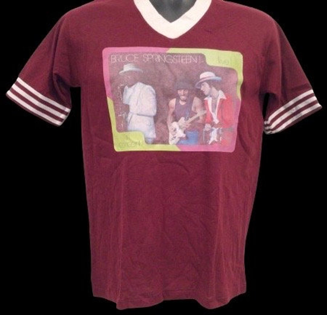 Vintage Original 1970s Bruce Springsteen Dc Tee, Size Mj23 Etsy