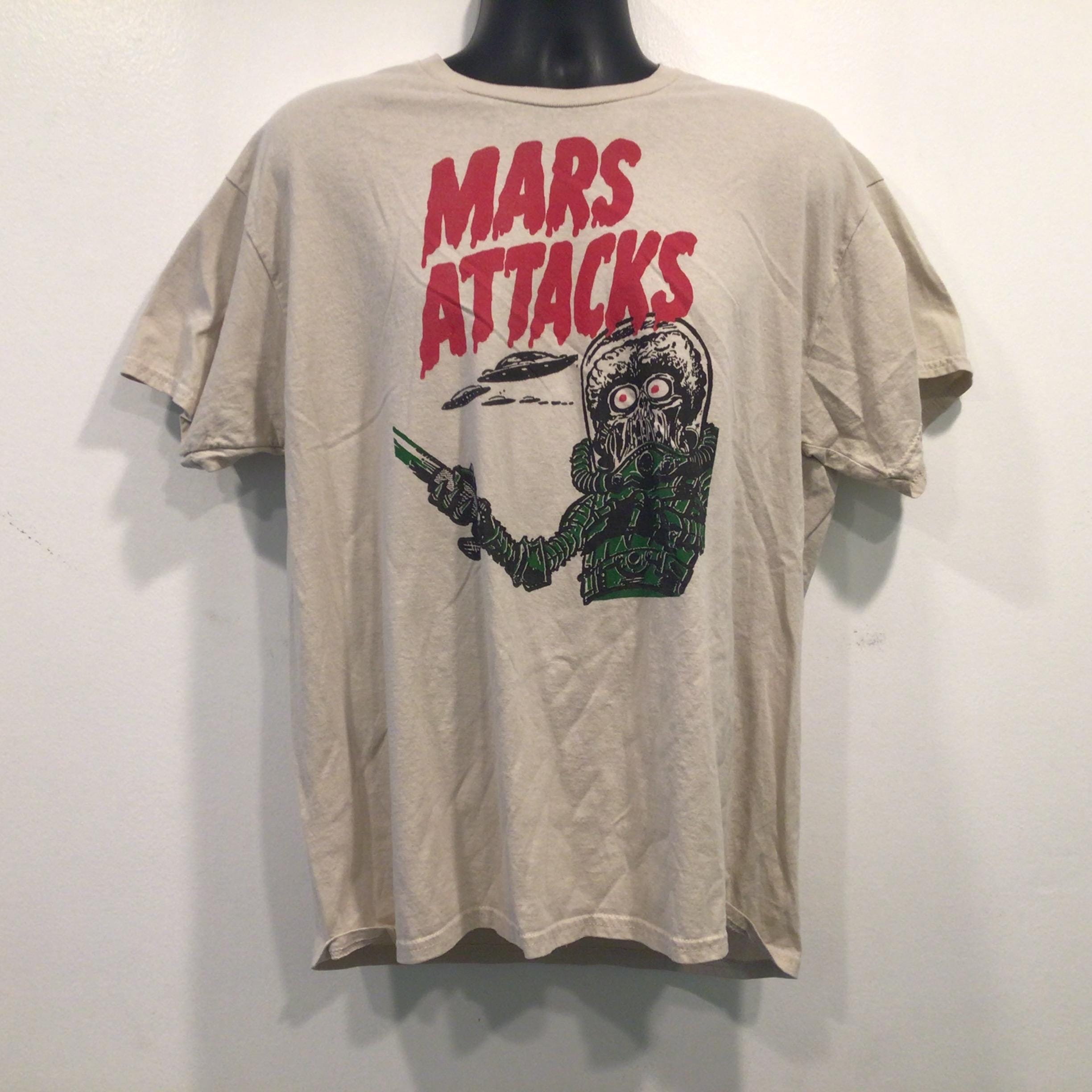 Mars 90s ヴィンテージTシャツ MARS ATTACKS デットストック 新品 
