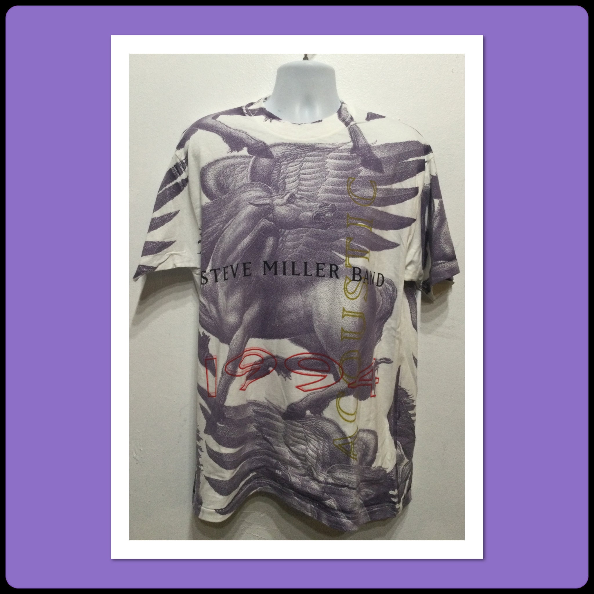 ヴィンテージ 1994 スティーブ・ミラー・バンド ロック Tシャツ サイズ 