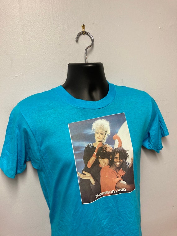 Vintage 1980’s original Thompson Twins t-shirt sc… - image 5
