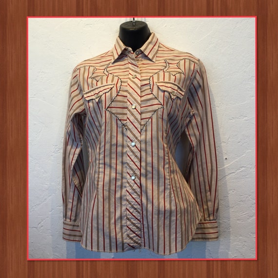 Vintage 1950s/60s women’s western shirt