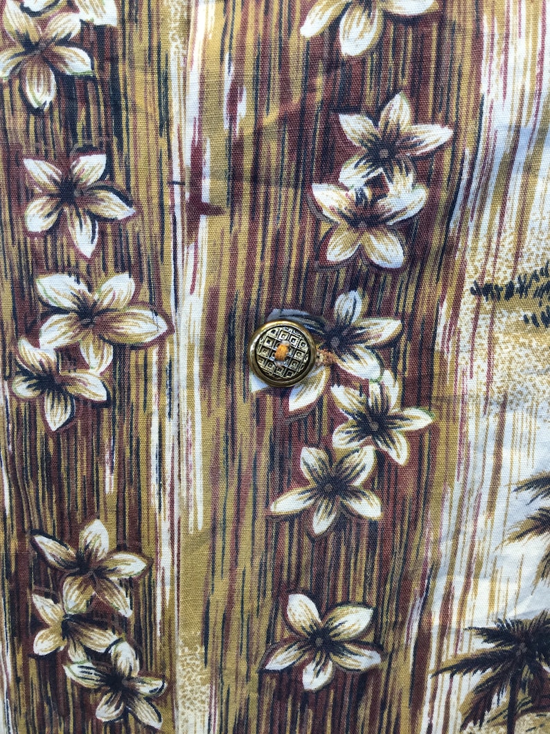 Vintage 1950s60s Hawaiian shirt