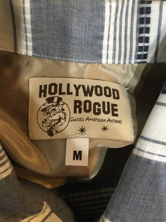 1950s vintage reproduction Hollywood Rogue rayon … - image 2