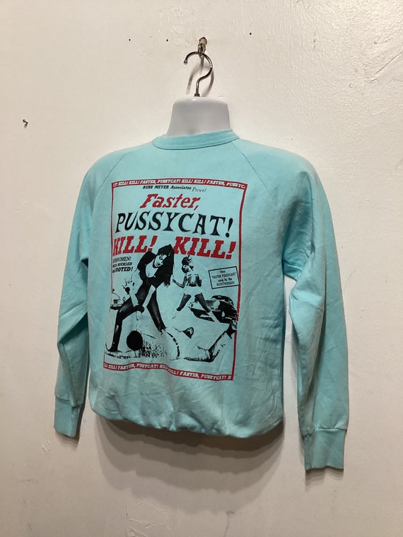 Vintage printed novelty sweatshirt- The cult movi… - image 8