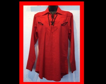 1950s unisex Lurex lancer Size X small