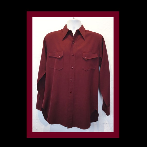 Vintage 1940s pendleton western shirt