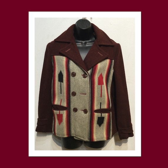 Vintage 1930s "RARE" southwest Chimayo jacket - image 1