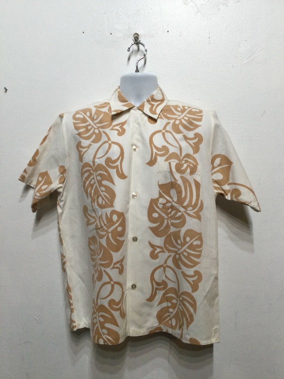 Vintage 1950s boarder print Hawaiian shirt by McI… - image 4