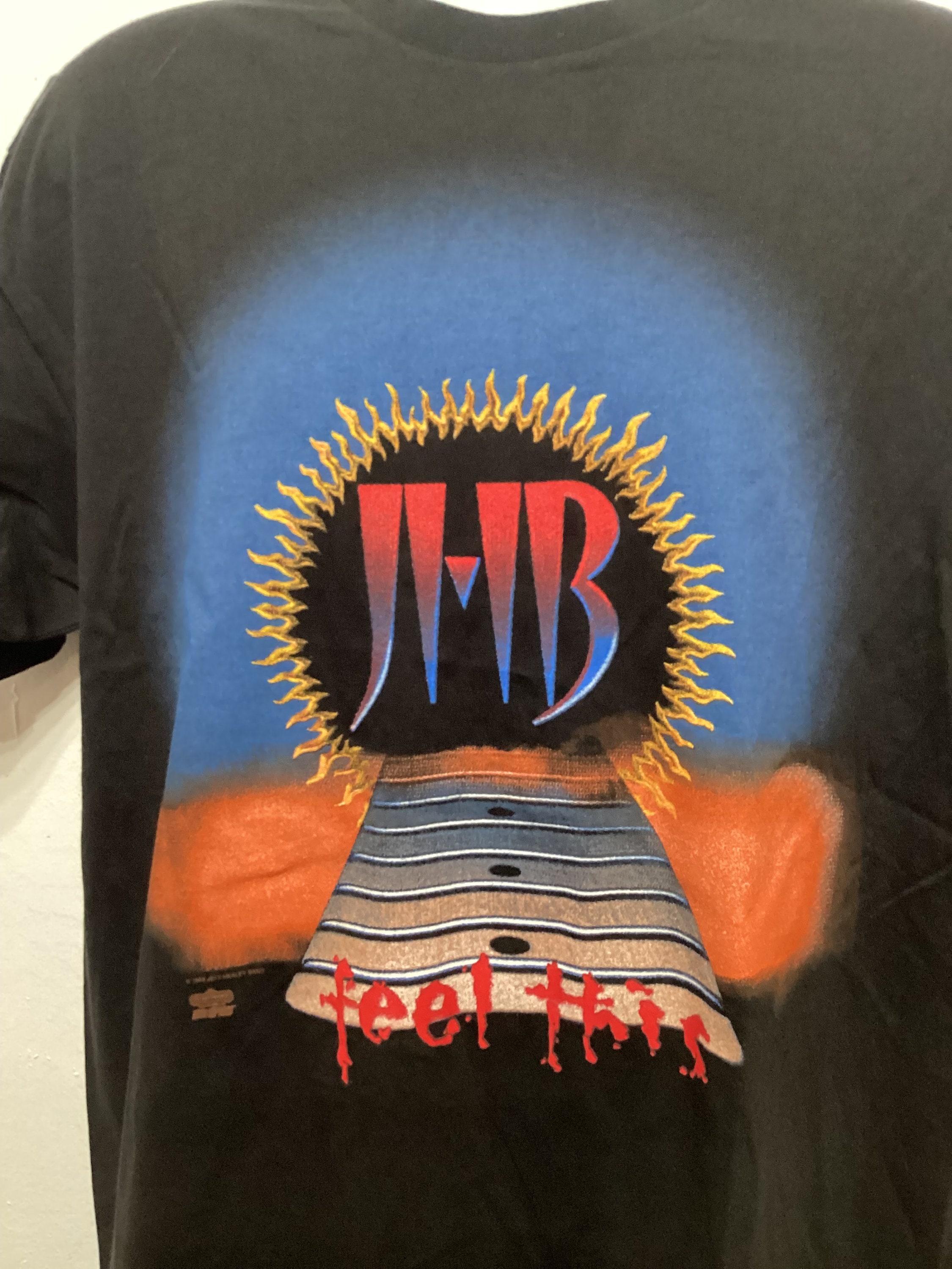 ヴィンテージコットンロックTシャツ「ジェフ・ヒーリー・バンド 