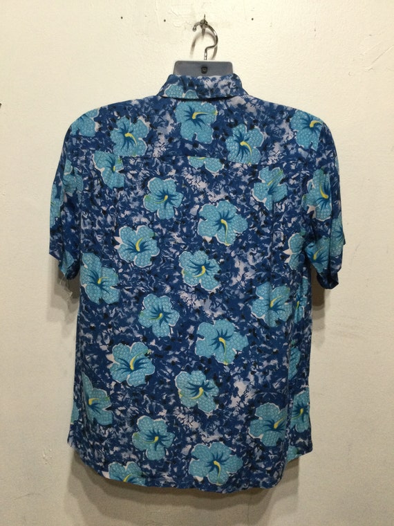 Vintage 1950s/60s rayon Hawaiian shirt by South P… - image 4