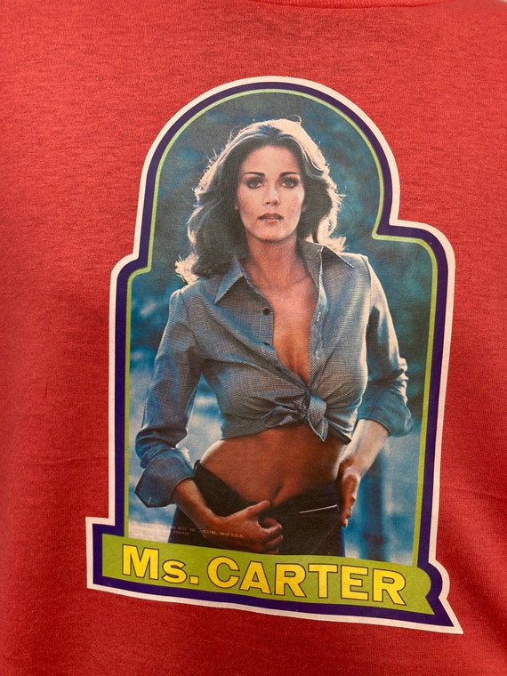 Vintage original 1978 Linda Carter decal t-shirt … - image 2